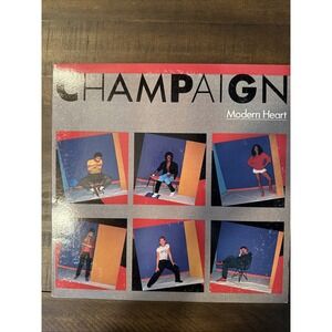Champaign Modern Heart Vinyl LP 1982
